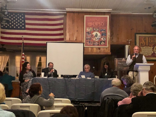 Andrew participates in Flooding Panel in Abita Springs Town Hall